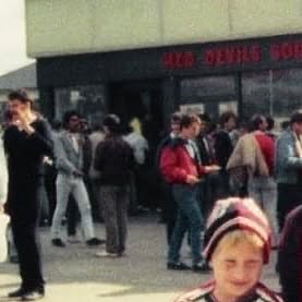 Old Trafford, Manchester - 13 September 1986

Submitted by Alister McDermott
@robsonthedoodle 

“My first trip to Old Trafford on my 12th birthday in 1986, for United 5 - 1 Southampton. Robson’s return from injury and goals from Olsen, Stapleton 2, Whiteside and Davenport. I would later go on to mark Peter Davenport in a United Legends match in 2012!”

#jesperolsen #normanwhiteside #peterdavenport #frankstapleton #bryanrobson #manchester #1980s #80s #eighties #80sfashion #eightiesfashion #manchesterunited #mufc #manutd #football #footballfans #documentaryphotography #socialhistory #instagram #instagrampost @instagram ##unitedfanculturearchive #realchangemcr